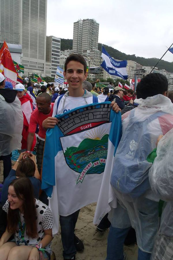 João Paulo,conhecendo o Papa Francisco,Rio,Copacabana