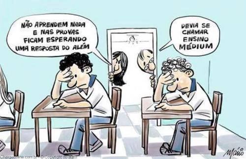 REPRESENTANDO AQUELES ALUNOS QUE FICAM NO MUNDO DA LUA