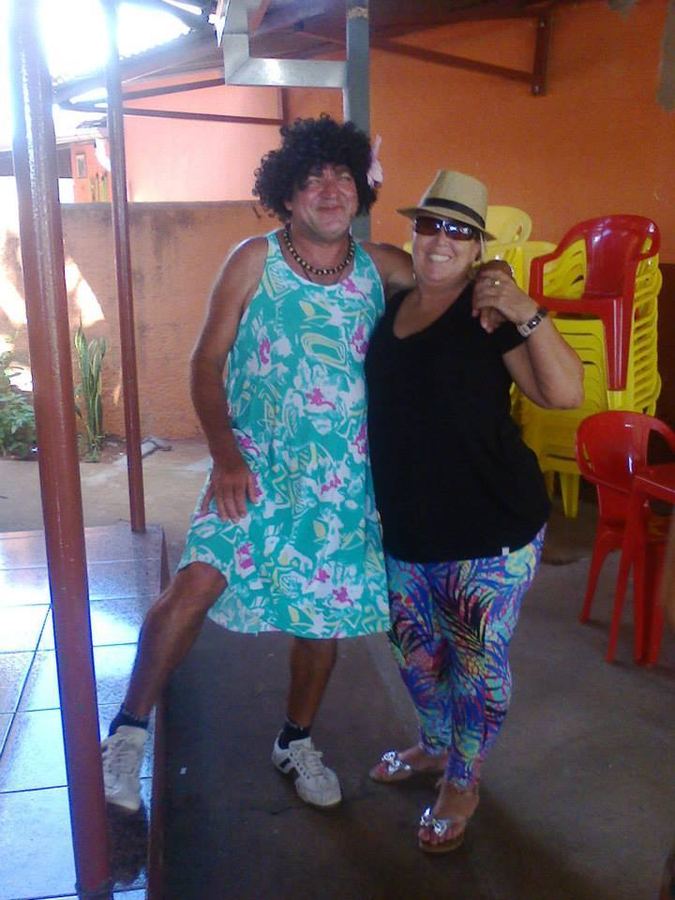 MAURÍCIO DO JOAQUIM BARBA E REGINA, PRONTINHOS PARA O CARNAVAL