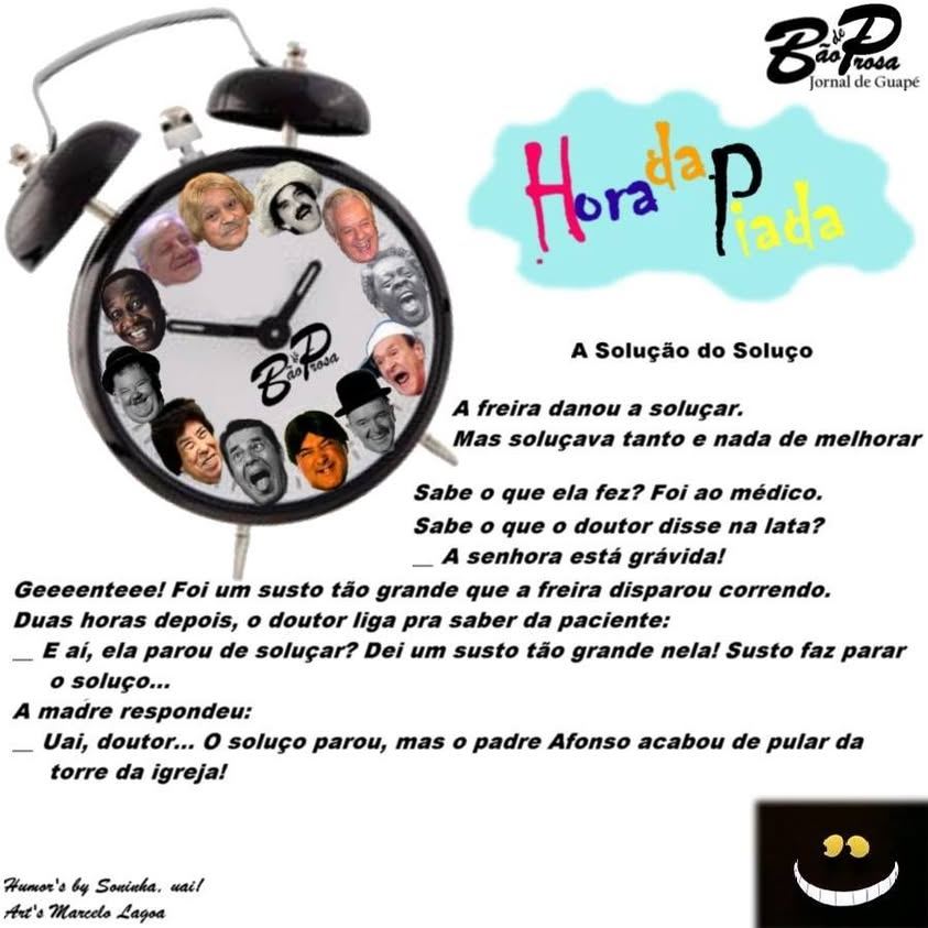 SAIU DO FORNO...HORA DA PIADA...HORA DA RISADA