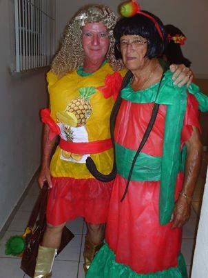 VICENTE GARDINO E ARI CORREA PROSEANDO na semana do folclore