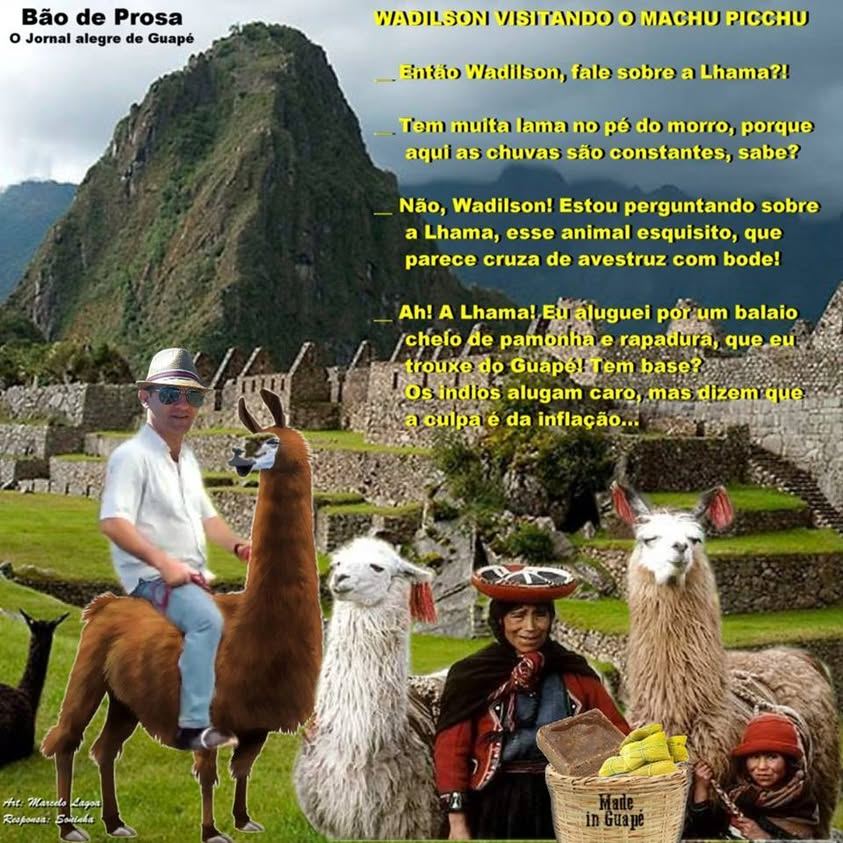 ÚLTIMA FOTO do professor Wadilson em sua recente viagem