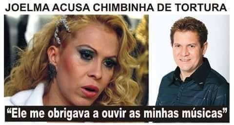 AÍ, NÃO,NÉ CHIMBINHA? TORTURA?NÃO